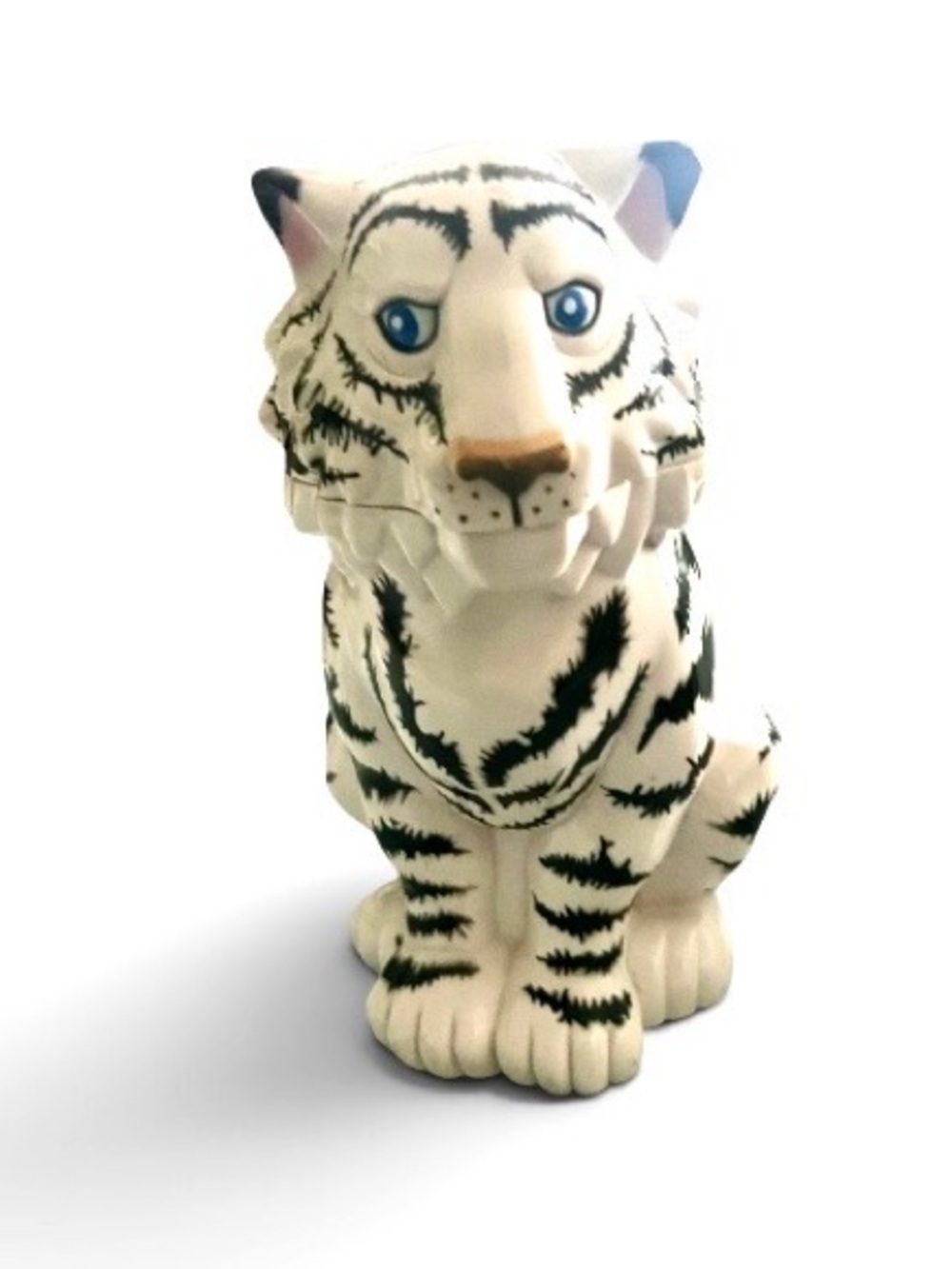 RINGLING BROTHERS BARNUM & BAILY CIRCUS WHITE TIGER MUG SOUVENIR VINTAGE